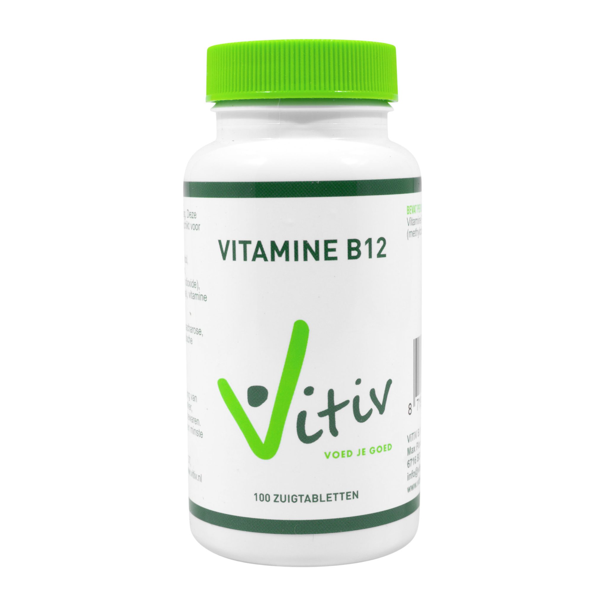 Vitamine B12 100 zuigtabletten Vitiv.nl