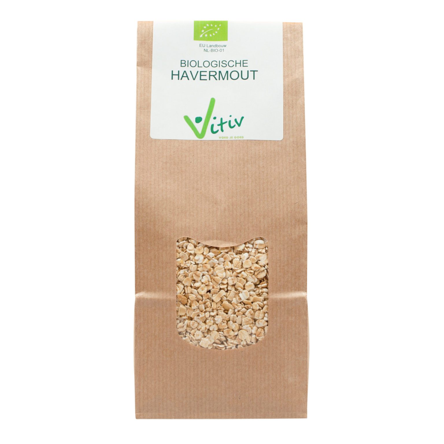 Biologische Havermout 1000 gram kopen? Bestel snel via vitiv.nl