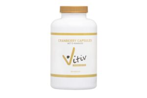 Cranberry met D-mannose 200 capsules - premium edition