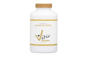 Spirulina 500 mg 250 tabletten - premium edition